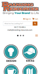 Mobile Screenshot of branding-resources.com